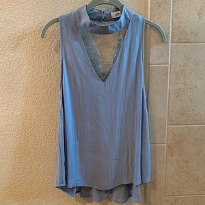 Light blue dress tank